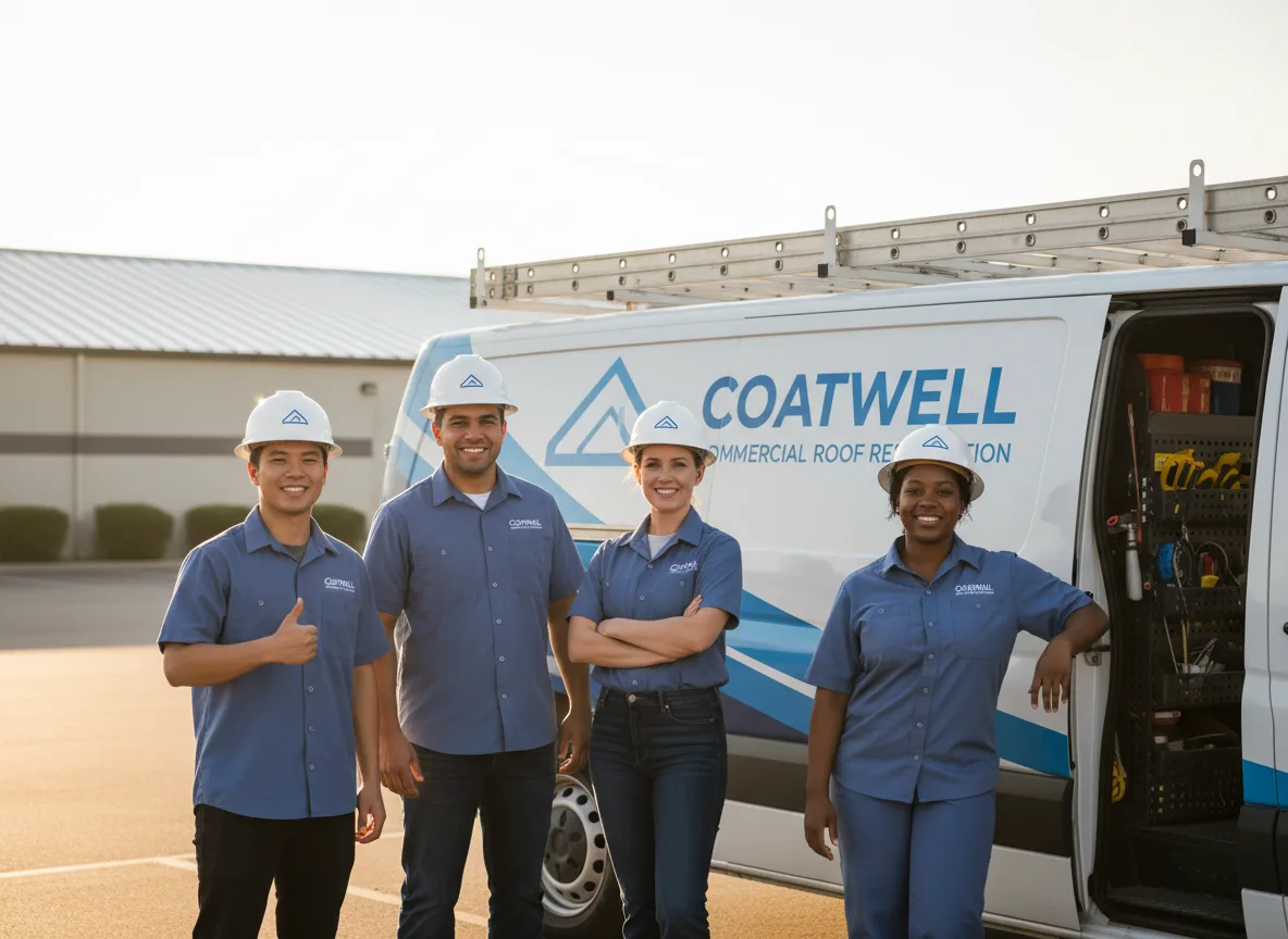 Commercial roof coating company in White Oak, TX